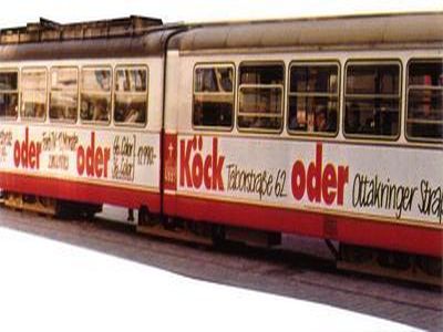 Köck Werbung Wiener Straßenbahnen